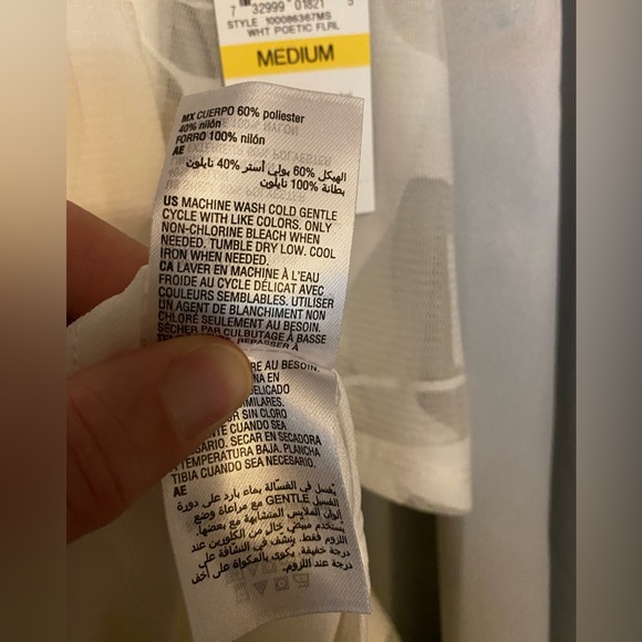 Alfani Ivory Tunic - Picture 2 of 6